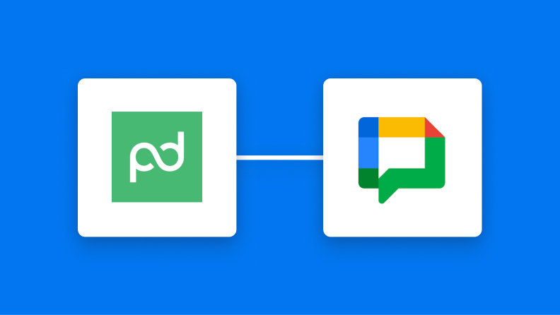 PandaDocとGoogle Chatの連携イメージ