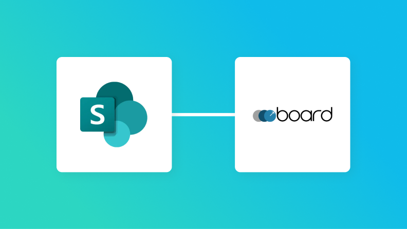 【ノーコードで実現】Microsoft SharePointのデータをboardに自動的に連携する方法