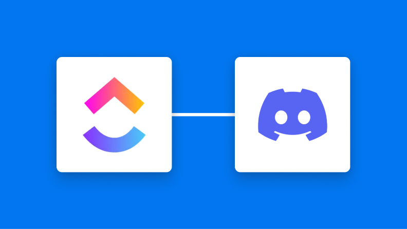 ClickUpとDiscordの連携イメージ