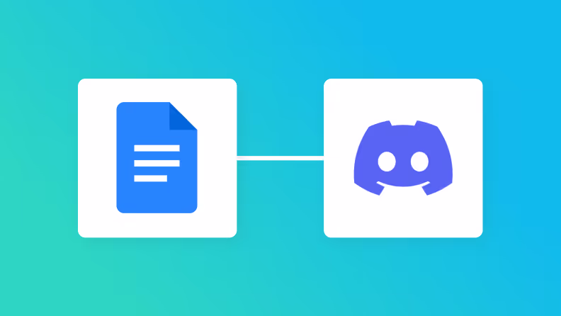 Google ドキュメントとDiscordの連携イメージ