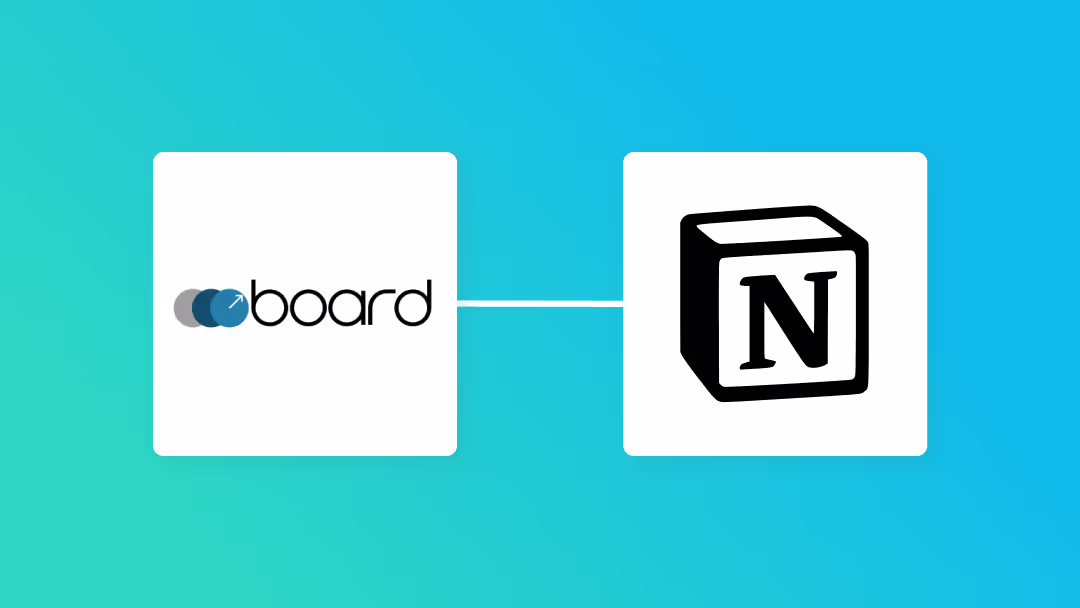 boardとNotionの連携イメージ