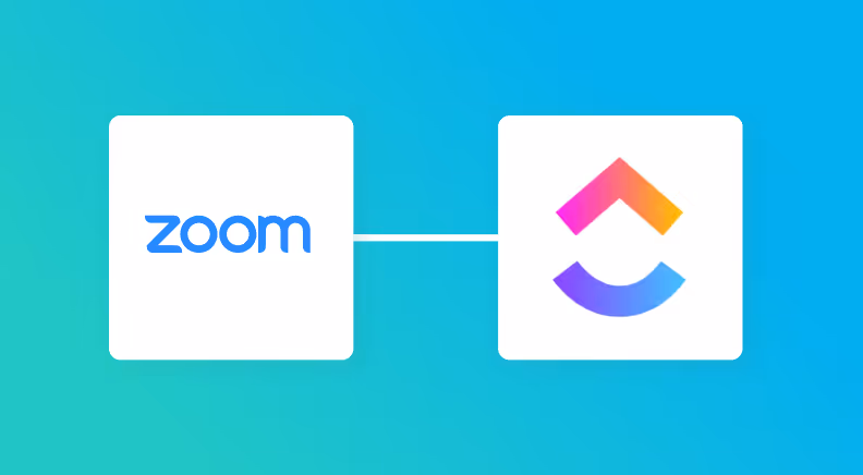 【簡単設定】ZoomのデータをClickUpに自動的に連携する方法