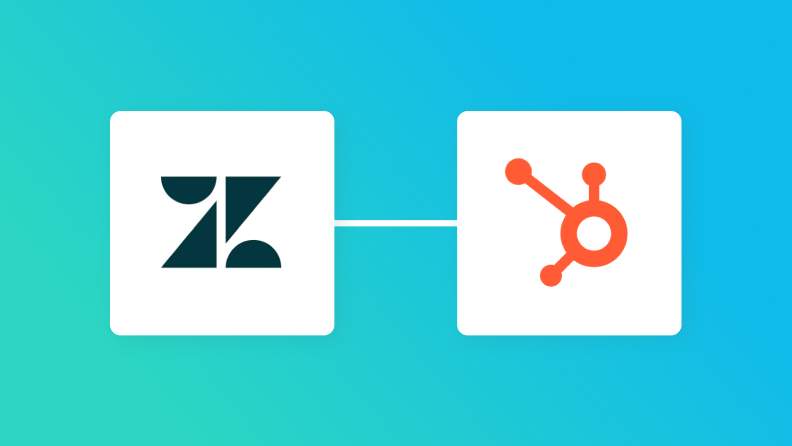 ZendeskとHubSpotの連携イメージ