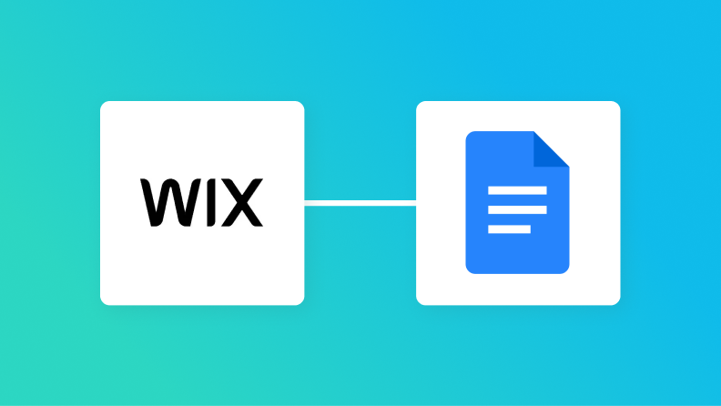 【簡単設定】WixのデータをGoogleドキュメントに自動的に連携する方法