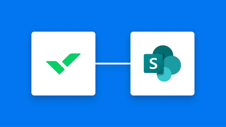 WrikeとMicrosoft SharePointの連携イメージ