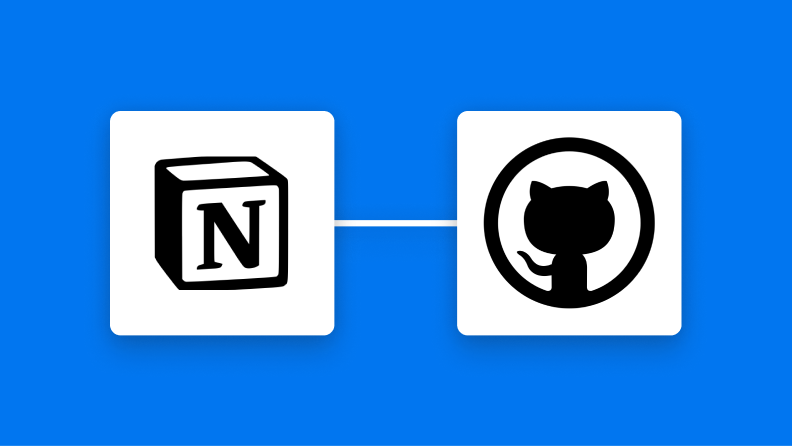NotionとGitHubの連携イメージ