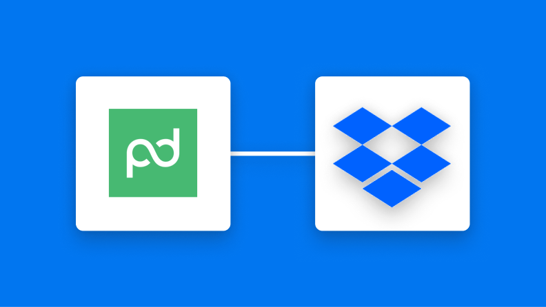 PandaDocとDropboxの連携イメージ