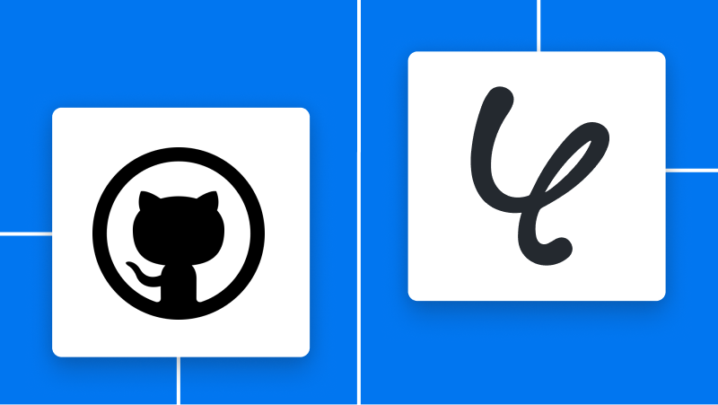 GitHubとYoomの連携イメージ