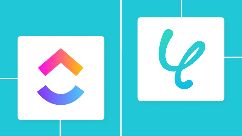 ClickUpとYoomの連携イメージ