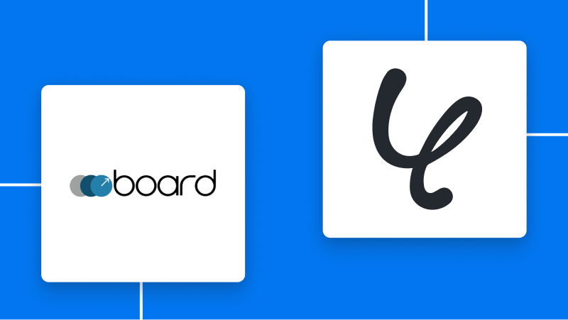 boardとYoomの連携イメージ