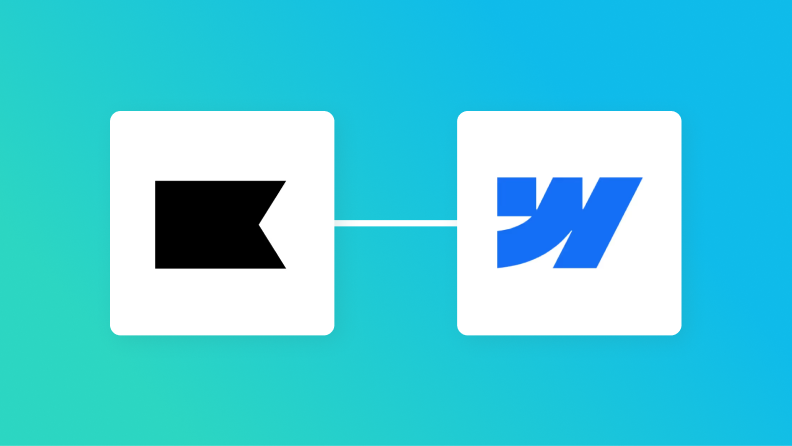 KlaviyoとWebflowの連携イメージ