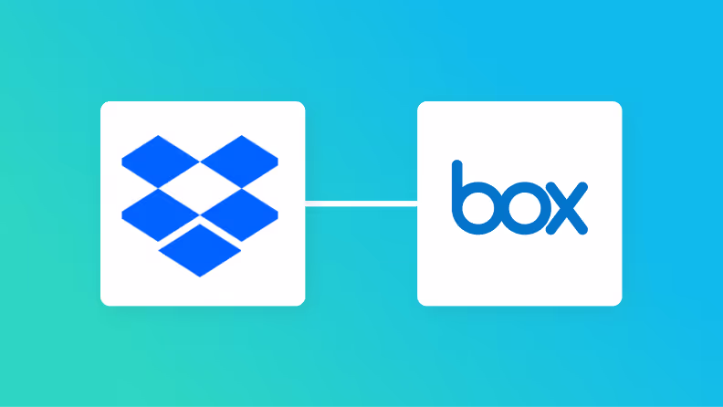 【ノーコードで実現】DropboxのファイルデータをBoxに自動的に連携する方法