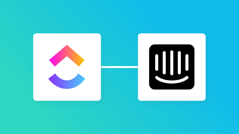 【簡単設定】ClickUpのデータをIntercomに自動的に連携する方法