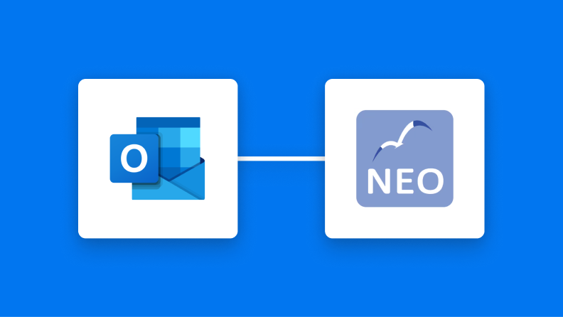 Outlookとdesknet's NEO（AppSuite）の連携イメージ