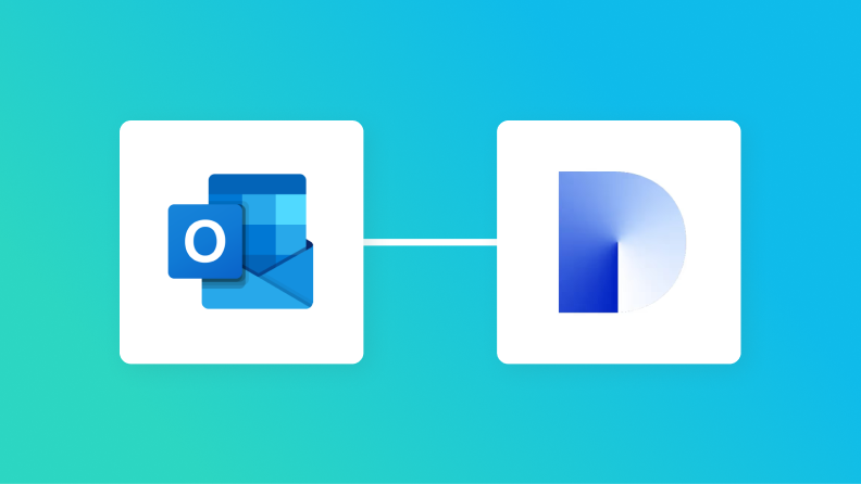 Outlook・Dify・Chatworkの連携イメージ
