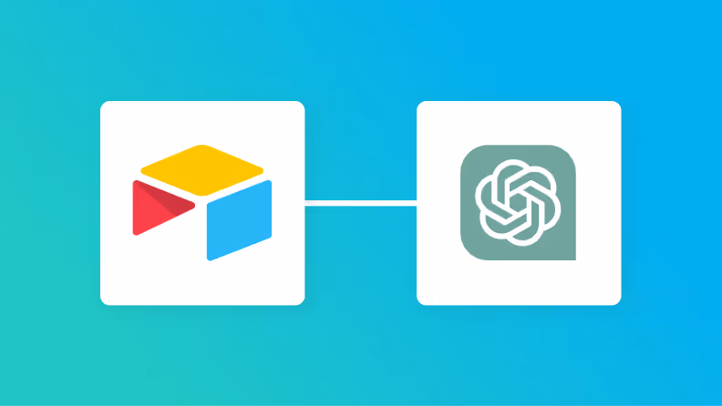 AirtableとChatGPTの連携イメージ