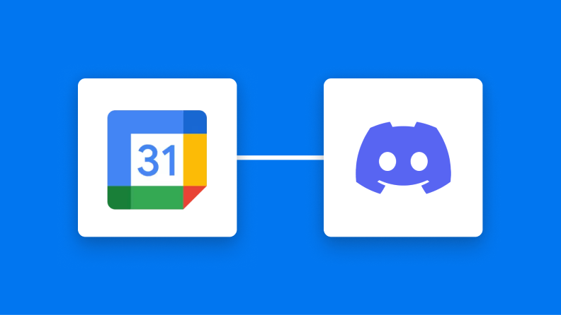 GoogleカレンダーとDiscordの連携イメージ