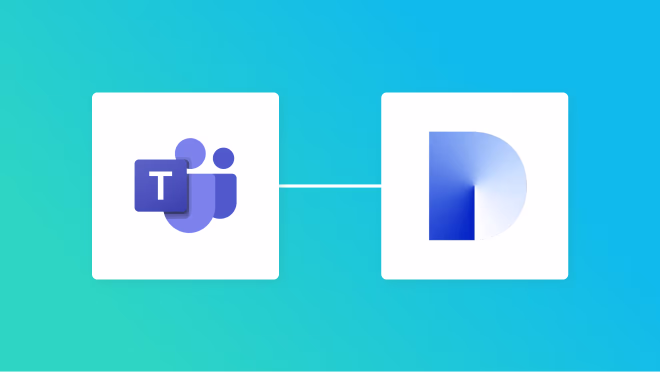 Microsoft TeamsとDifyの連携イメージ