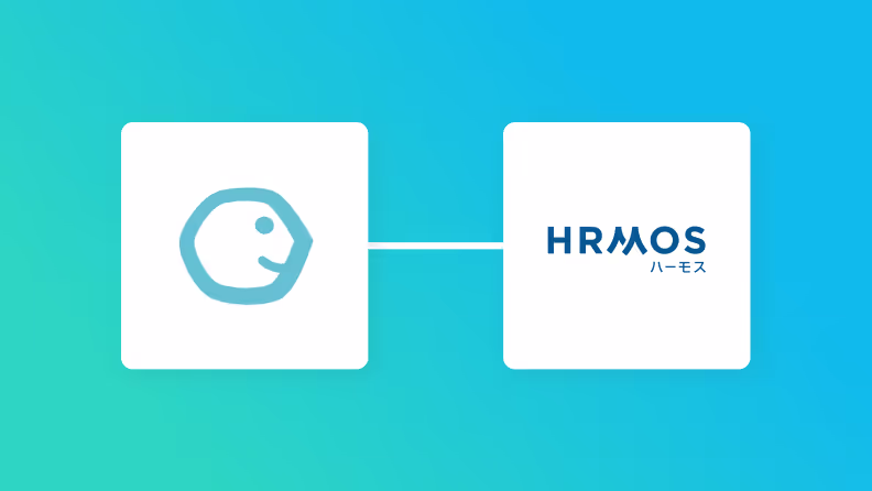 コラボフローとHRMOSの連携イメージ