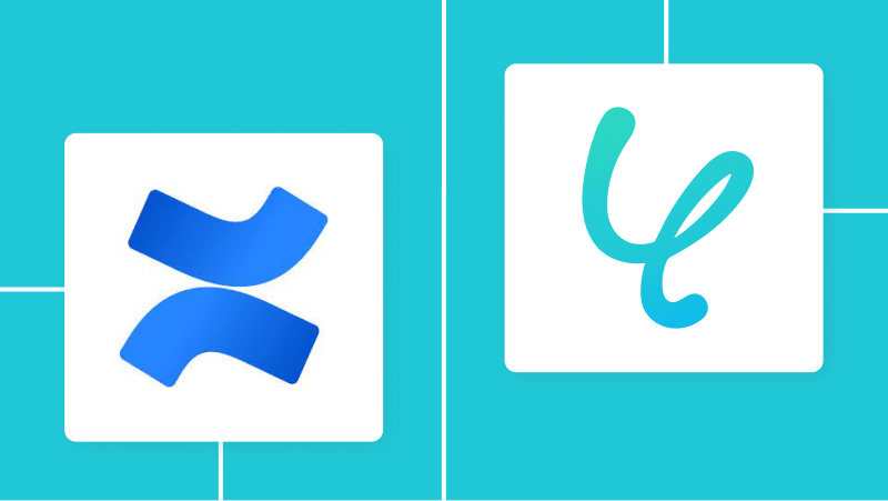 YoomとConfluenceの連携イメージ