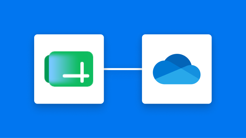 Google スプレッドシートとOneDriveの連携イメージ