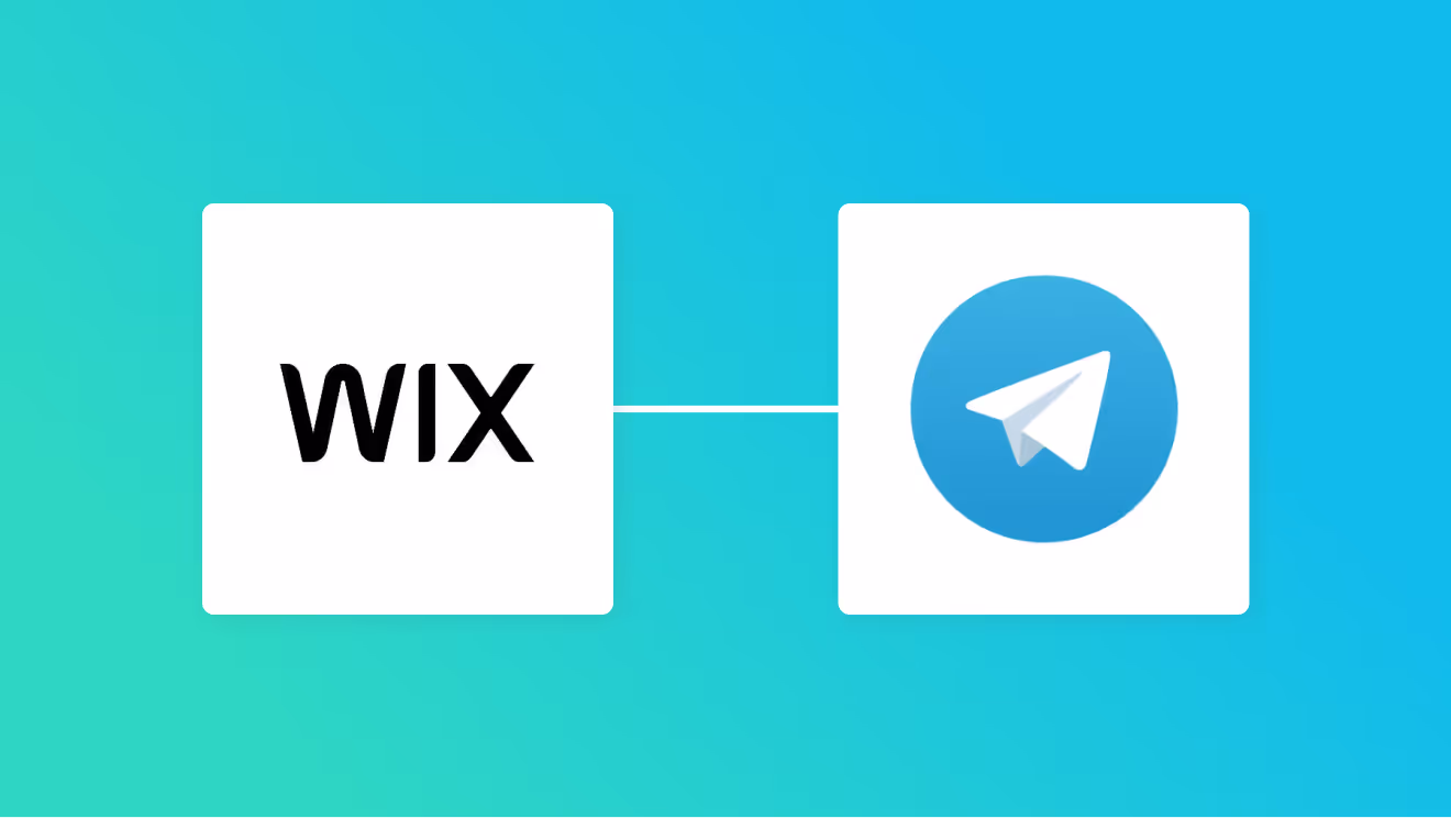 WixとTelegramを連携して、フォーム送信をTelegramに自動通知して効率的に情報を共有する方法
