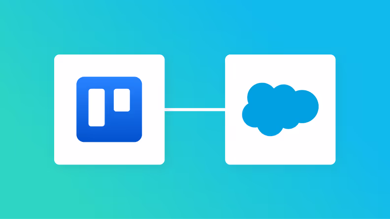 TrelloとSalesforceの連携イメージ