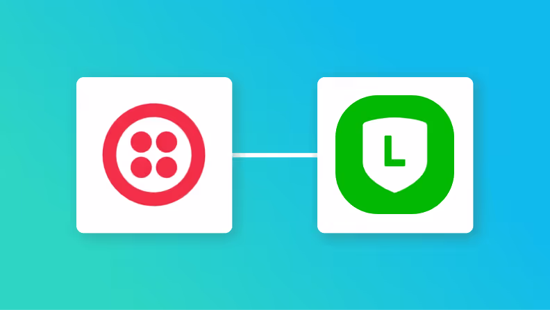 TwilioとLINEの連携イメージ