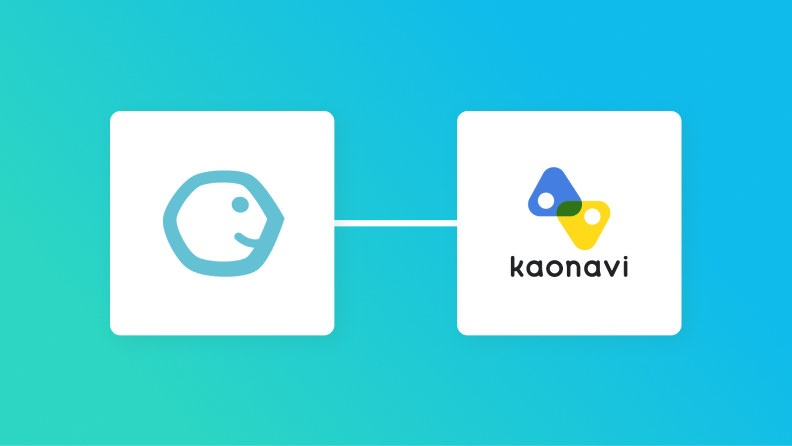 コラボフローとカオナビの連携イメージ