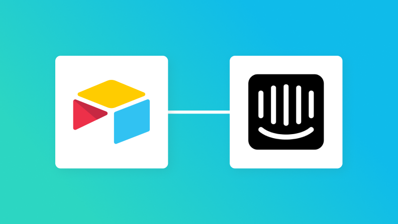 AirtableとIntercomの連携イメージ