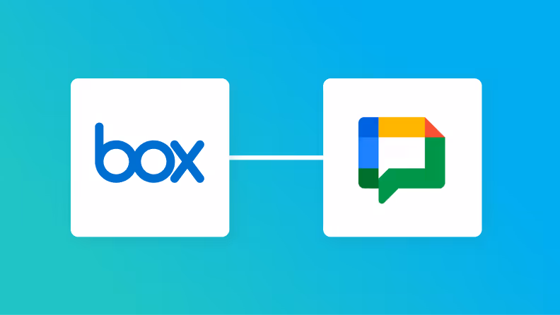 【簡単設定】BoxのデータをGoogle Chatに自動的に連携する方法