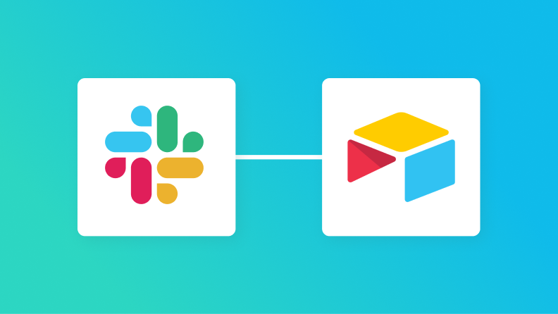 SlackとAirtableの連携イメージ