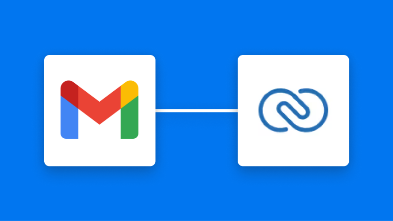 GmailとZoho CRMの連携イメージ