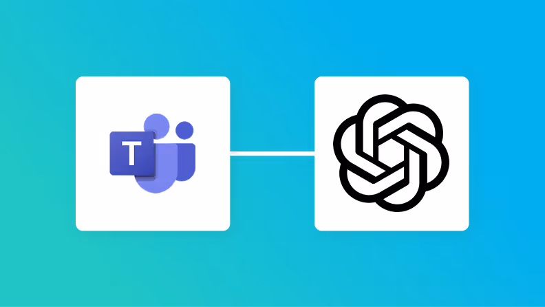 【ノーコードで実現】Microsoft TeamsのデータをOpenAIに自動的に連携する方法