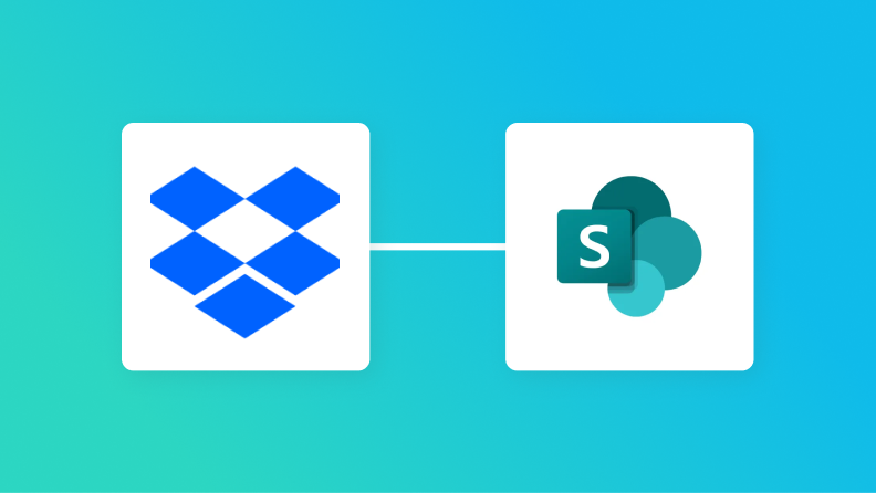 【簡単設定】DropboxのデータをMicrosoft SharePointに自動的に連携する方法