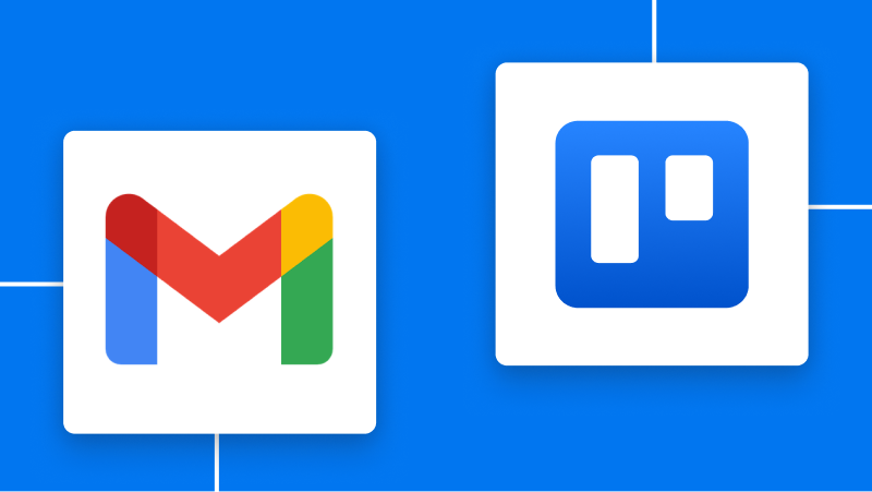 GmailとTrelloの連携イメージ