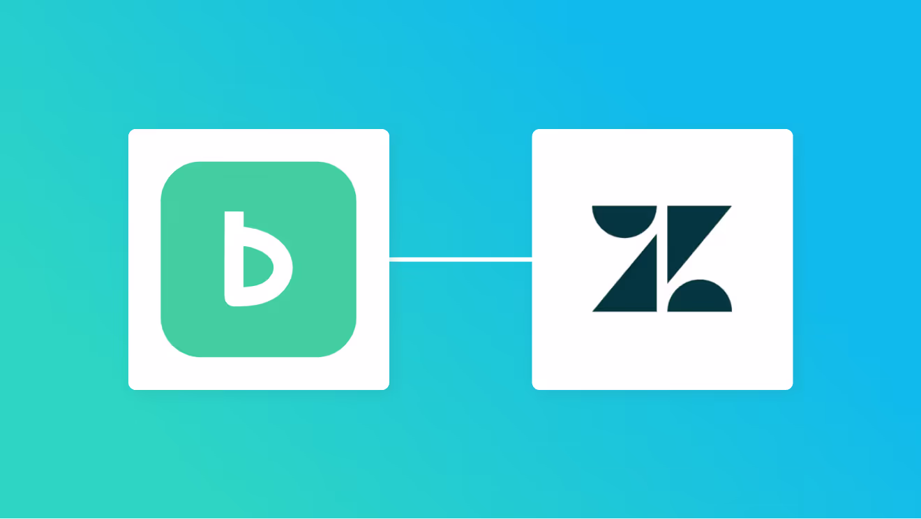 BacklogとZendeskの連携イメージ