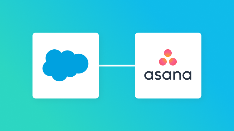 SalesforceとAsanaの連携イメージ