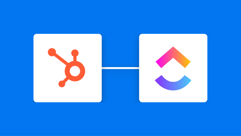 【簡単設定】HubSpotのデータをClickUpに自動的に連携して、タスクを自動で作成する方法