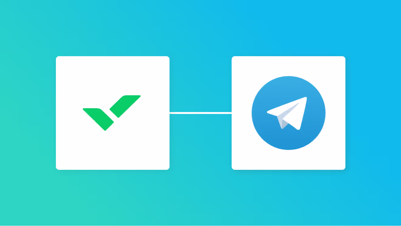 WrikeとTelegramの連携イメージ