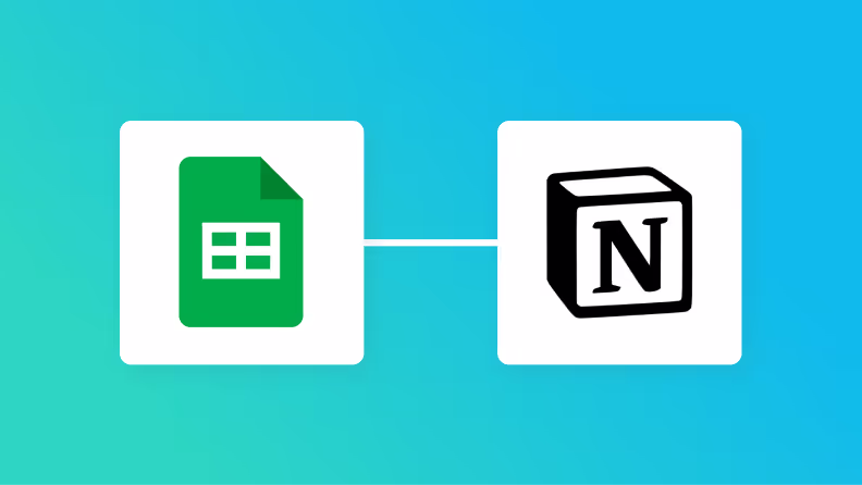 【ノーコードで実現】Google スプレッドシートのデータをNotionに自動的に連携する方法