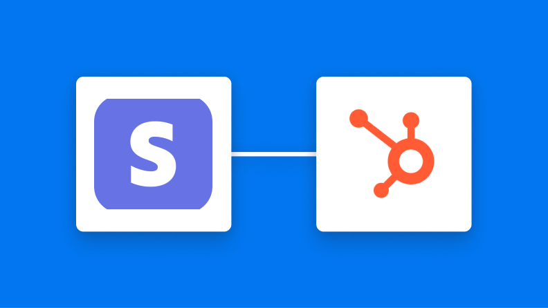 StripeとHubSpotの連携イメージ