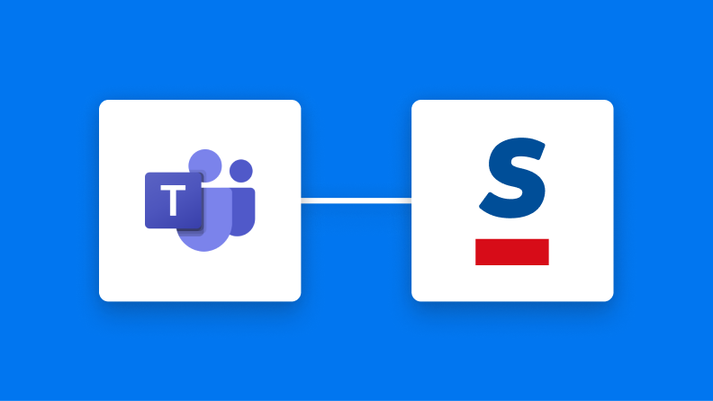 Microsoft TeamsとSansanの連携イメージ