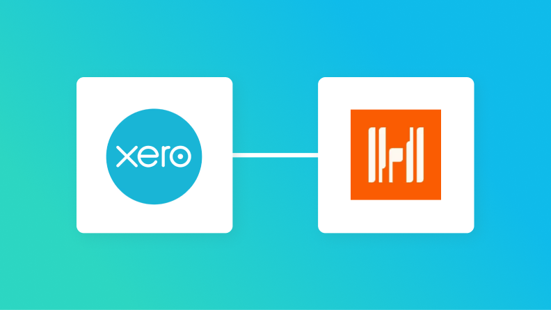 XeroとHarvestの連携イメージ