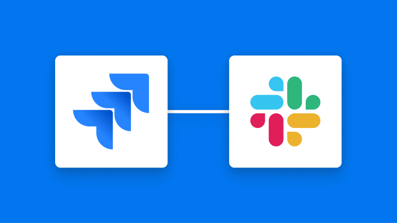 Jira SoftwareとSlackの連携イメージ