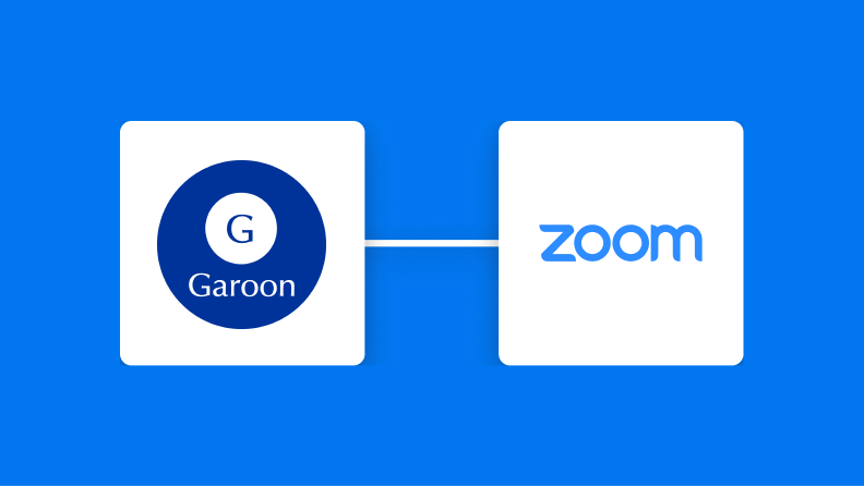 Garoonに予定が登録されたらZoomでミーティングを作成する方法