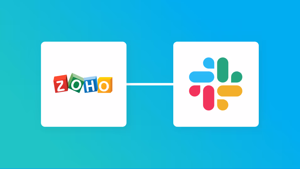 【簡単設定】Zoho CRMのデータをSlackに自動的に連携する方法
