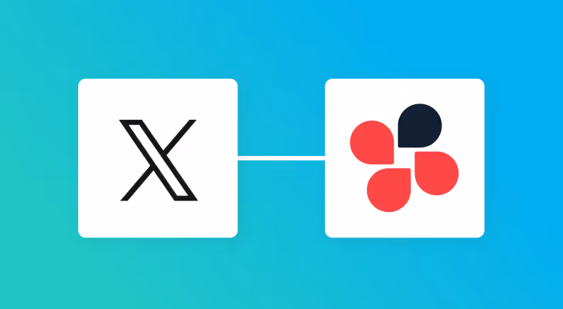 X（Twitter）とChatworkの連携イメージ