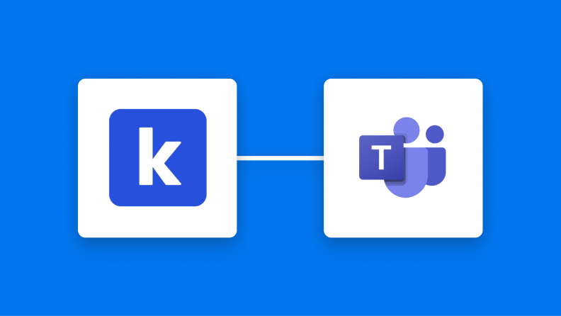 kickflowとMicrosoft Teamsの連携イメージ
