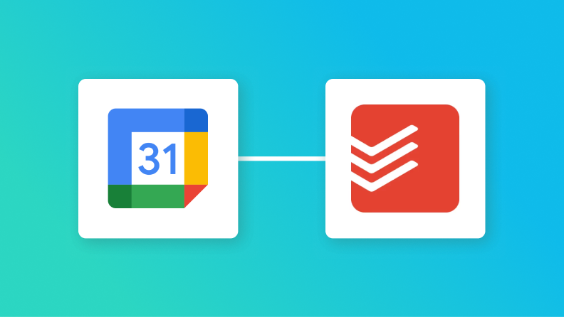 GoogleカレンダーとTodoistの連携イメージ